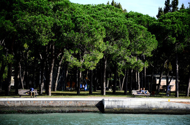 GIARDINI della BIENNALE a Venezia. Foto di Giulio Azzarello &copy;2015 2016.