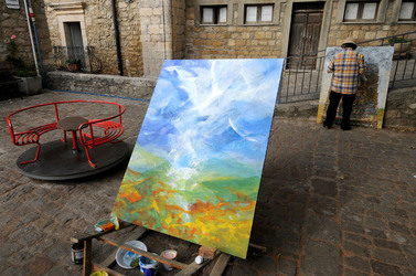 ESTEMPORANEA DI PITTURA fotografie di Giulio Azzarello ©2014. ESTEMPORANEA DI PITTURA fotografie di Giulio Azzarello ©2014.