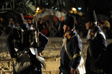 LA BATTAGLIA DI PONTE AMMIRAGLIO a Palermo lo sbarco dei mille . Fotografie di Giulio Azzarello &copy;2014.