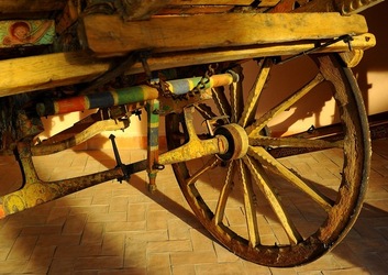 MUSEO DEL CARRETTO SICILIANO D Aumale. Fotografie di Giulio Azzarello &copy;2018.