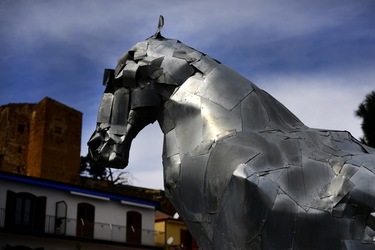 FIUMARA D ARTE Tusa. Fotografie di Giulio Azzarello &copy;2022.