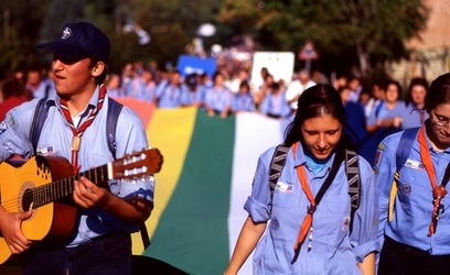 MARCIA DELLA PACE PERUGIA ASSISI fotografie di Giulio Azzarello &copy;2000 2022.