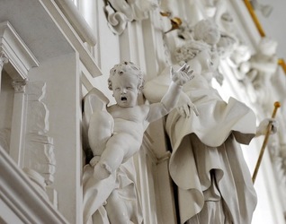 GLI STUCCHI DI GIACOMO SERPOTTA. Fotografie di Giulio Azzarello &copy;2018.