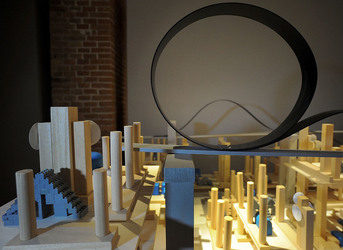 Mobile City installazione di Anne Clemence DeGrollee alla GAM di Palermo. Fotografie di Giulio Azzarello ©2017. Mobile City installazione di Anne Clemence DeGrollee alla GAM di Palermo. Fotografie di Giulio Azzarello ©2017.