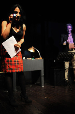 IL CABARET di Moschella Mul&egrave; attori e registi siciliani italiani. Foto di Giulio Azzarello &copy;2014.