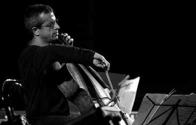 GIOVANNI SOLLIMA in concerto. Fotografie di Giulio Azzarello &copy;2014.