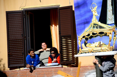 PROCESSIONI religiose per la Pasqua a Palermo. Fotografie di Giulio Azzarello ©2016. PROCESSIONI religiose per la Pasqua a Palermo. Fotografie di Giulio Azzarello ©2016.