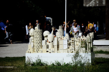 PADIGLIONI alla Biennale di Venezia. Foto di Giulio Azzarello &copy;2015 2016.