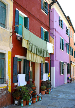 BURANO laguna di Venezia. Fotografie di Giulio Azzarello &copy;2016.