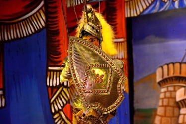 OPERA dei PUPI di Mimmo e Giacomo Cuticchio. Fotografia di Giulio Azzarello ©2020. OPERA dei PUPI di Mimmo e Giacomo Cuticchio. Fotografia di Giulio Azzarello ©2020.