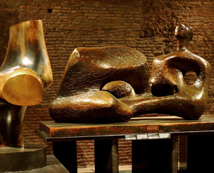 HENRY MOORE mostra a Roma Fotografie di Giulio Azzarello &copy;2016.