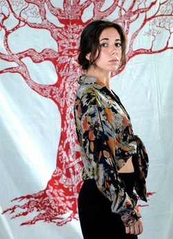 ISABELLA SCIORTINO attrice italiana. Fotografie di Giulio Azzarello &copy;2018.