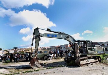 MUSEO della Memoria DEL BELICE a S.Margherita del Belice. Fotografie di Giulio Azzarello &copy;2014.