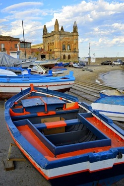 BARCHE da PESCA fotografie di Giulio Azzarello &copy;2019.