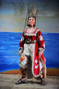 OPERA DEI PUPI dei maestri Mimmo e Nino Cuticchio. Fotografie di Giulio Azzarello &copy;2014.