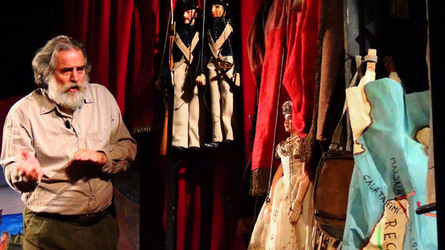 MIMMO CUTICCHIO puparo siciliano ritratti. Fotografie di Giulio Azzarello &copy;2014.