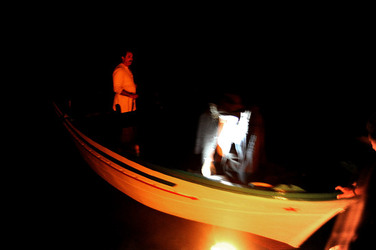 L ULISSE di e con Mimmo Cuticchio. Fotografie di Giulio Azzarello &copy;2014.