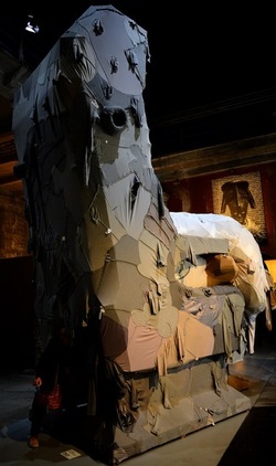 BIENNALE ARTE CONTEMPORANEA di Venezia Arsenale. Fotografie di Giulio Azzarello &copy;2020.
