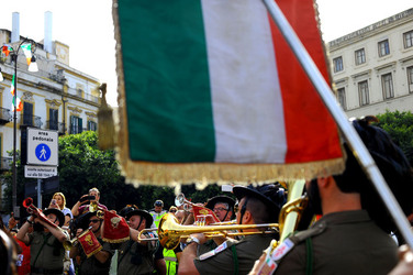 RADUNO di Bersaglieri. Fotografie di Giulio Azzarello &copy;2016.