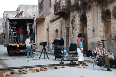 PASSO UNO un film di Miriam Rizzo con Mimmo Cuticchio. Fotografie di scena e set di Giulio Azzarello &copy;2014.