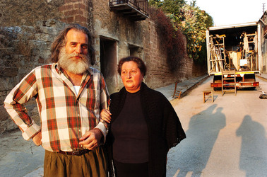 PASSO UNO un film di Miriam Rizzo con Mimmo Cuticchio. Fotografie di scena e set di Giulio Azzarello &copy;2014.