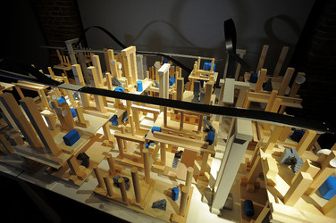 Mobile City installazione di Anne Clemence DeGrollee alla GAM di Palermo. Fotografie di Giulio Azzarello ©2017. Mobile City installazione di Anne Clemence DeGrollee alla GAM di Palermo. Fotografie di Giulio Azzarello ©2017.