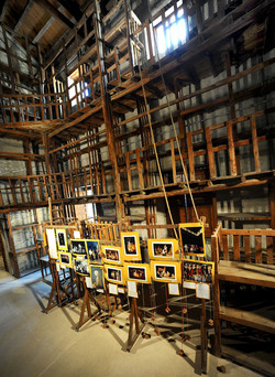 TRADIZIONI IN VIAGGIO mostra di pupi di Mimmo Cuticchio. Fotografie di Giulio Azzarello &copy;2014.