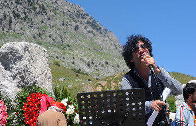 PORTELLA della Ginestra in Sicilia. Fotografie di Giulio Azzarello &copy;2014.