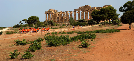 SELINUNTE il sito e parco archeologico. Fotografie di Giulio Azzarello &copy;2014.