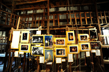 TRADIZIONI IN VIAGGIO mostra di pupi di Mimmo Cuticchio. Fotografie di Giulio Azzarello &copy;2014.