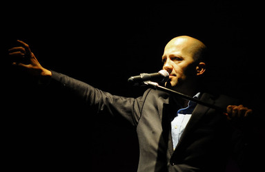 DARIO FERRARI E NINA LOMBARDINO attori italiani. Fotografie di Giulio Azzarello &copy;2014.