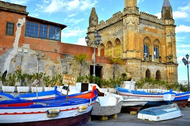 BARCHE da PESCA fotografie di Giulio Azzarello &copy;2019.