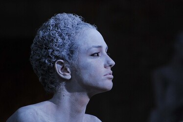 VANESSA BEECROFT allo Spasimo di Palermo alcuni momenti. Fotografie di Giulio Azzarello &copy;2014.