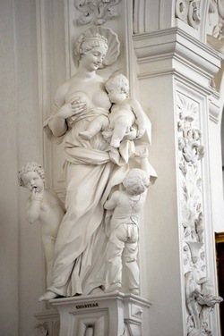 GLI STUCCHI DI GIACOMO SERPOTTA. Fotografie di Giulio Azzarello &copy;2018.