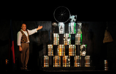 MARCO RENZI e il suo teatro. Fotografie di Giulio Azzarello ©2014.