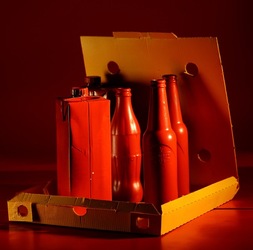 PIZZA ROSSA. Fotografia di Giulio Azzarello ©2023.