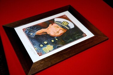 JOE PETROSINO storico detective americano. Fotografie di Giulio Azzarello &copy;2014.