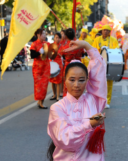 CAPODANNO CINESE panoramiche e particolari. Fotografie di Giulio Azzarello &copy;2014.