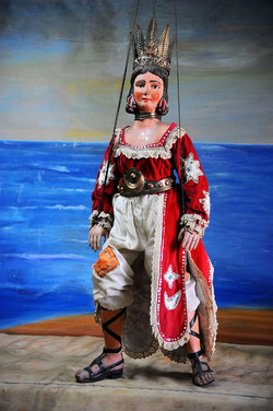 OPERA DEI PUPI dei maestri Mimmo e Nino Cuticchio. Fotografie di Giulio Azzarello &copy;2014.