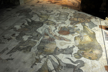 I MOSAICI della VILLA ROMANA DEL CASALE Piazza Armerina in Sicilia. Fotografie di Giulio Azzarello &copy;2014.