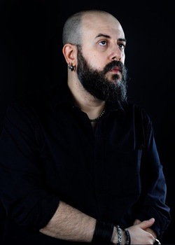 ALESSIO BOSCO musicista compositore. Fotografie di Giulio Azzarello &copy;2018.