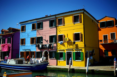 BURANO laguna di Venezia. Fotografie di Giulio Azzarello &copy;2016.