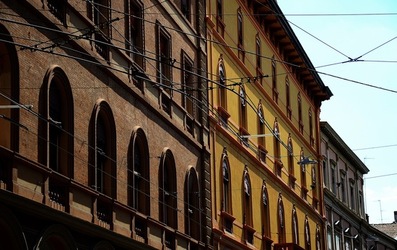BOLOGNA centro storico. Fotografie di Giulio Azzarello &copy;2018.