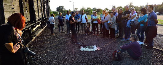 AUSCHHWITZ BIRKENAU la commemorazione. Fotografie di Giulio Azzarello &copy;2016.