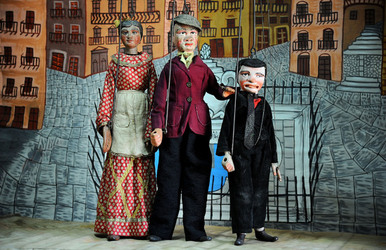 OPERA DEI PUPI dei maestri Mimmo e Nino Cuticchio. Fotografie di Giulio Azzarello &copy;2014.