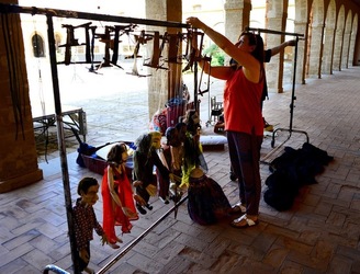 TEATRO TAGES Sardegna Cagliari. Fotografie di Giulio Azzarello ©2020.