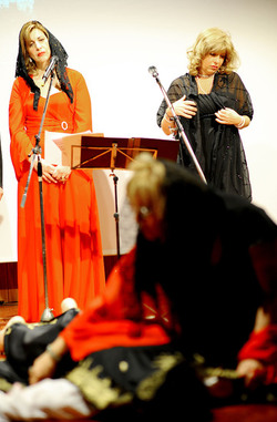 SPETTACOLO di Sara Favar&ograve; e della sua compagnia. Fotografie di Giulio Azzarello &copy;2015 2016.