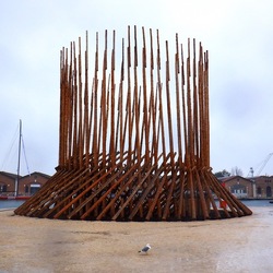 VENEZIA Biennale di Architettura Contemporanea Arsenale. Fotografie di Giulio Azzarello &copy;2022.