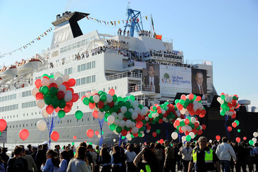 GIORNATE FALCONE E BORSELLINO a Palermo ogni anno. Fotografia di Giulio Azzarello &copy;2014.
