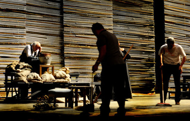 TEATRO stabile BIONDO di Palermo. Primo spettacolo stagione 2015 2106. Foto di Giulio Azzarello &copy;.